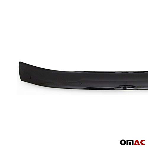 Omac Front Bug Deflector For Jeep Renegade 2015 To 2020, Hood Protector, All Weather, Black #TOP5