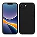 Produktbild kwmobile Handyhülle für iPhone 16e Hülle, für iPhone 16e Case - Hülle Silikon - kabelloses Laden - Schwarz
