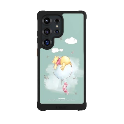 Coque Samsung S25 Ultra MagSafe noire Disney Winnie l'ourson antichoc