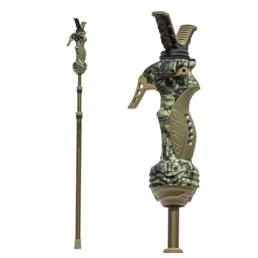 PRIMOS Hunting Trigger Stick Gen3 - Shooting Stick with Adjustable Height, Lightweight Design, and Quick-Detach Yoke for Hunting, Shooting, and Photography (35"-65", Monopod)