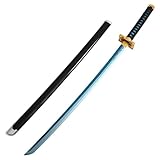 時透 無一郎 日輪刀 大人用 鬼殺隊 刀剣 新しい ABS 丸形鞘 竹刃 完成度高い 滅殺 104cm コスプレ 製 コレクション 美術刀 道具刀
