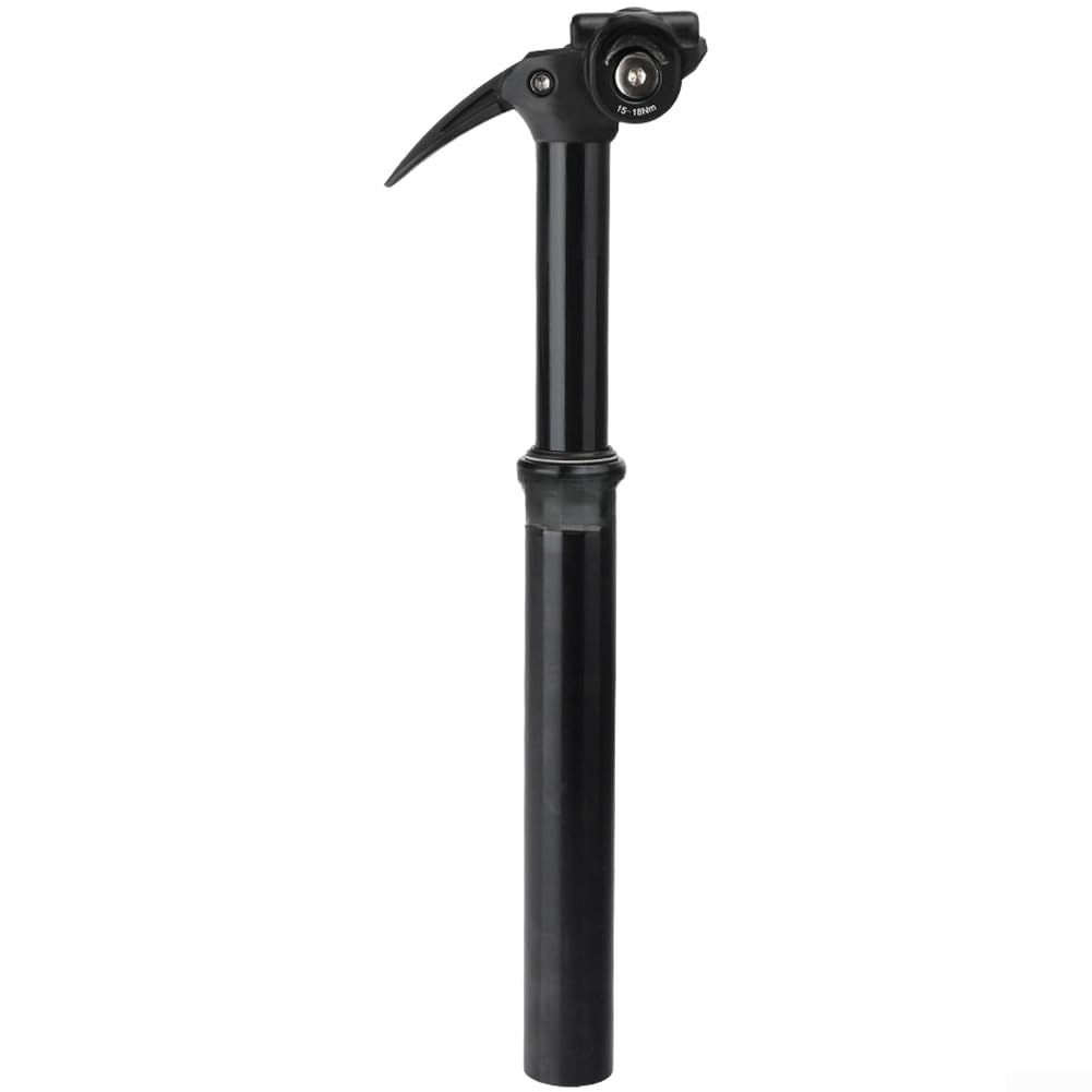 Yhenlovtt Reggisella Dropper in alluminio con telecomando | Passacavo interno, altezza regolabile per mountain bike, sistema idraulico sigillato, componente per ciclismo fuoristrada