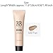 QinCiao Natural Look BB Cream For All Skin Types Daily Wear Oil Free Tinted Moisturizer Lightweight Hydrating Formula Provides Buildable Sheer Coverage Dark Nude One Size