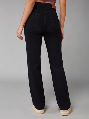 Image of Dolce Crudo Straight High Rise Jeans for Women