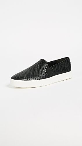Vince Women's Blair Slip On Sneakers, Black, 8 Medium US | Image 1