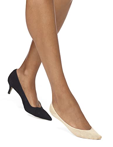 HUE womens Hidden Sock Liners, 4 Pair Pack3