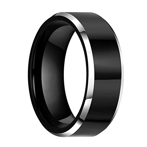 Stainless Steel Ring Jewelry Band For Men - Size 9 | Elegant and Durable Rings for Men | Perfect Ring for Men Seeking Style and Strength | Men's Ring - Size 9-image-40