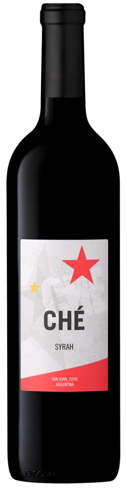 Ché - Vin d'Argentine Mendoza - Syrah - Vin Rouge - Lot de 6 bouteilles x 75cl