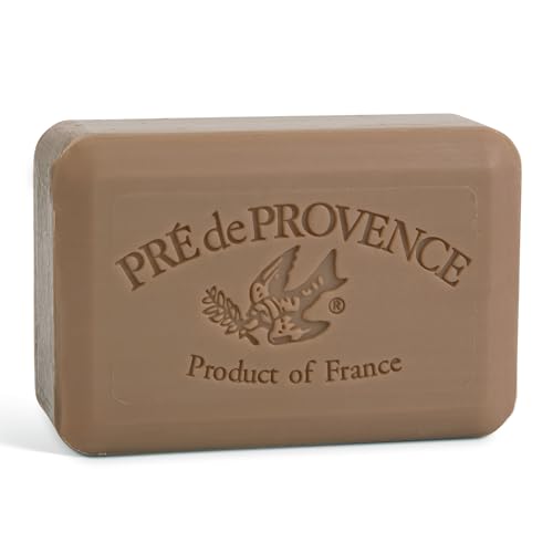 Image of Pre de Provence Artisanal Soap Bar, Enriched with Organic Shea Butter, Natural French Skincare, Quad Milled for Rich Smooth Lather, 8.8 Ounce, Patchouli