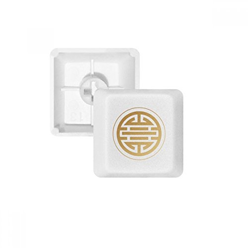 Keycaps PBT para teclado mecánico en tu escritorio de diseño minimalista Oro Ronda sin marcas