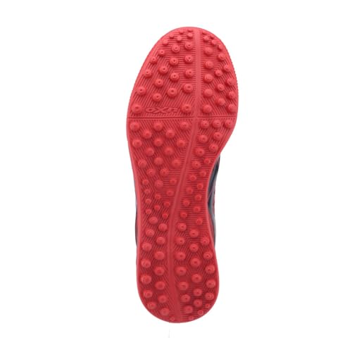 Chuteira Flamengo Oxn Avanti 3 Society Pro Pvc - Infantil - Preto/Vermelho