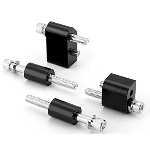 Mofun 1-1/4" Street Glide Driver Floorboard Outward Extension Spacer Kit Compatible With 2009-2023 Harley Touring Road King Electra Glide Road Glide, 2009-2013 Fl Trikes #TOP7