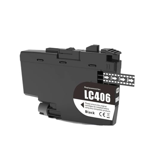 Cartouche LC406 noire idéale pour le télétravail sur MFC-J4335DW et HL-JF1