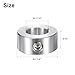 uxcell 2 Pcs Set Screw Shaft Collar 11/16