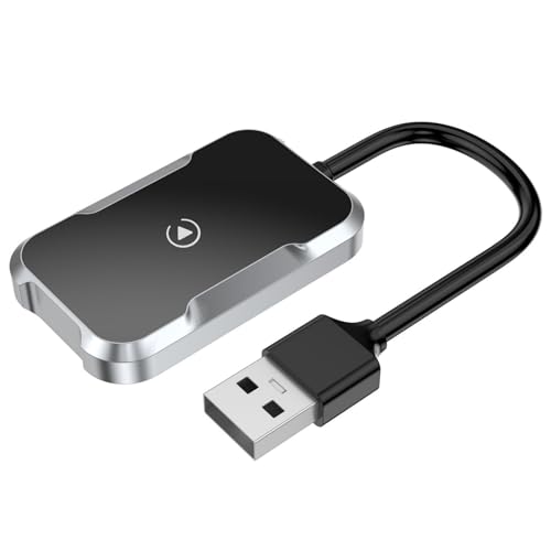 jebyltd Transforme Infoentretenimiento De Vehículo Cableado A Interfaces Reproducción Inalámbricas Conexión Automática No Más Cables para Teléfono Adaptador Automático Señal Estable