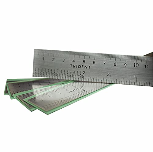 Régua Ferragista, Trident, FLEX-15, Cinza, 15 cm