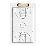 Portapapeles de entrenamiento deportivo, pizarra blanca de PVC de doble cara, estuches de uso versátiles, pizarra de borrado en seco, diagrama de estrategia para fútbol, fútbol, béisbol, hockey