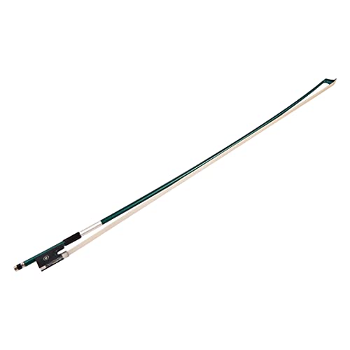 livre Dilwe 4/4 Bown de Violon en Fibre de Carbone Bien équilibré (GREEN)