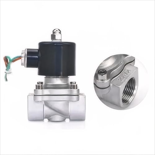 Électrovanne 3/4 action directe inox AC24V vanne eau normalement fermée - 2