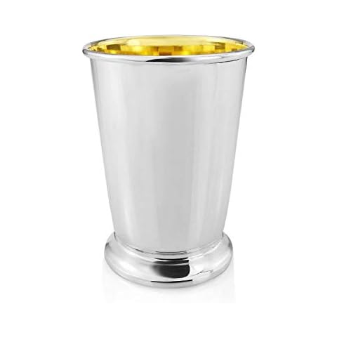 Plain Italian Sterling Silver Kiddush Cup Cover