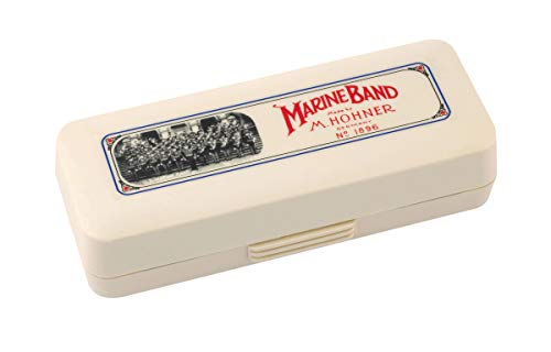 Harmonica HOHNER Marine Band Classic 189620 D en Tonalité RE - Les Beatles, Paul McCartney, John Lennon, RIngo Starr, George Harrison Harmonica HOHNER Marine Band Classic 189620 D en Tonalité RE – Image 3