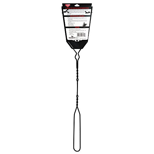 Enoz Sergeant Swat Flyswatter, Extra Heavy Duty Bug Swatter With Metal Handle, Black (Pack Of 3) #TOP2