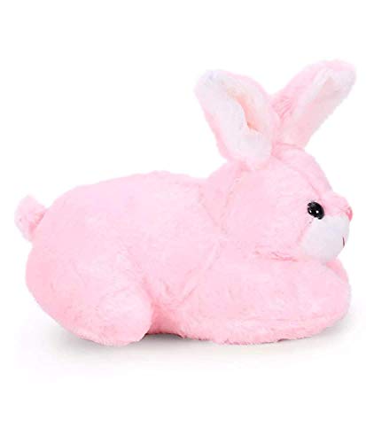 Image of Inky Ponky 25 cm Pink Rabbit Soft Toy | Super Soft & Adorable Bunny Plush for Kids | Premium Polyester | Perfect for Baby Showers, Birthdays & Festive Gifting