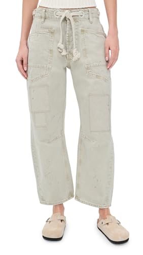 Image of Free People Moxie Low Slung Pull-On Barrel