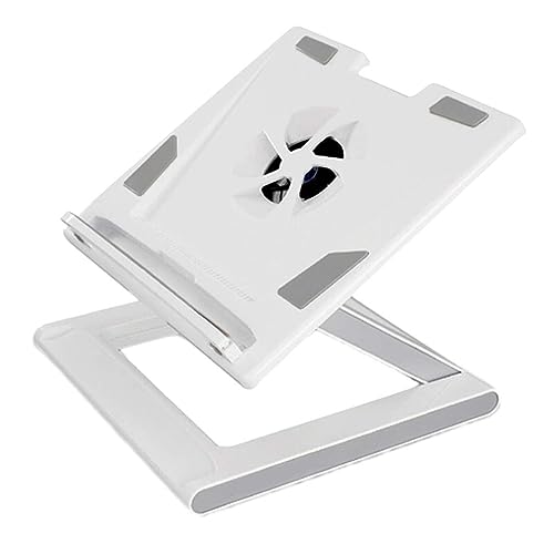 Laptop Cooler Base de refrigeracion portatil Soporte de refrigeración para Ordenador portátil, Base de radiador de Escritorio para Ordenador de elevación(Color:1)
