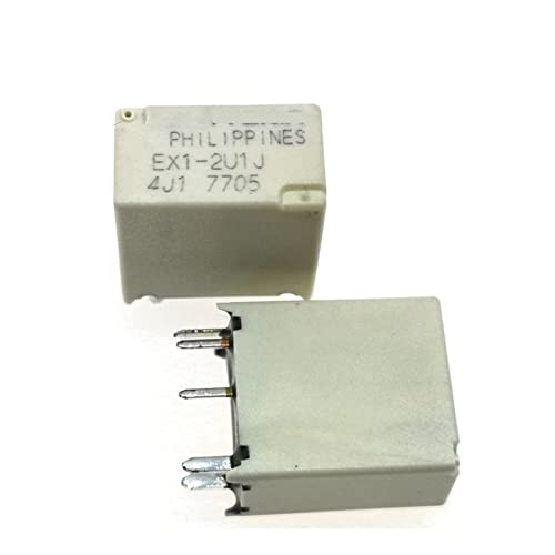 Relais EX1-2U1J 12V 5 broches pour réparation de l'électronique automobile