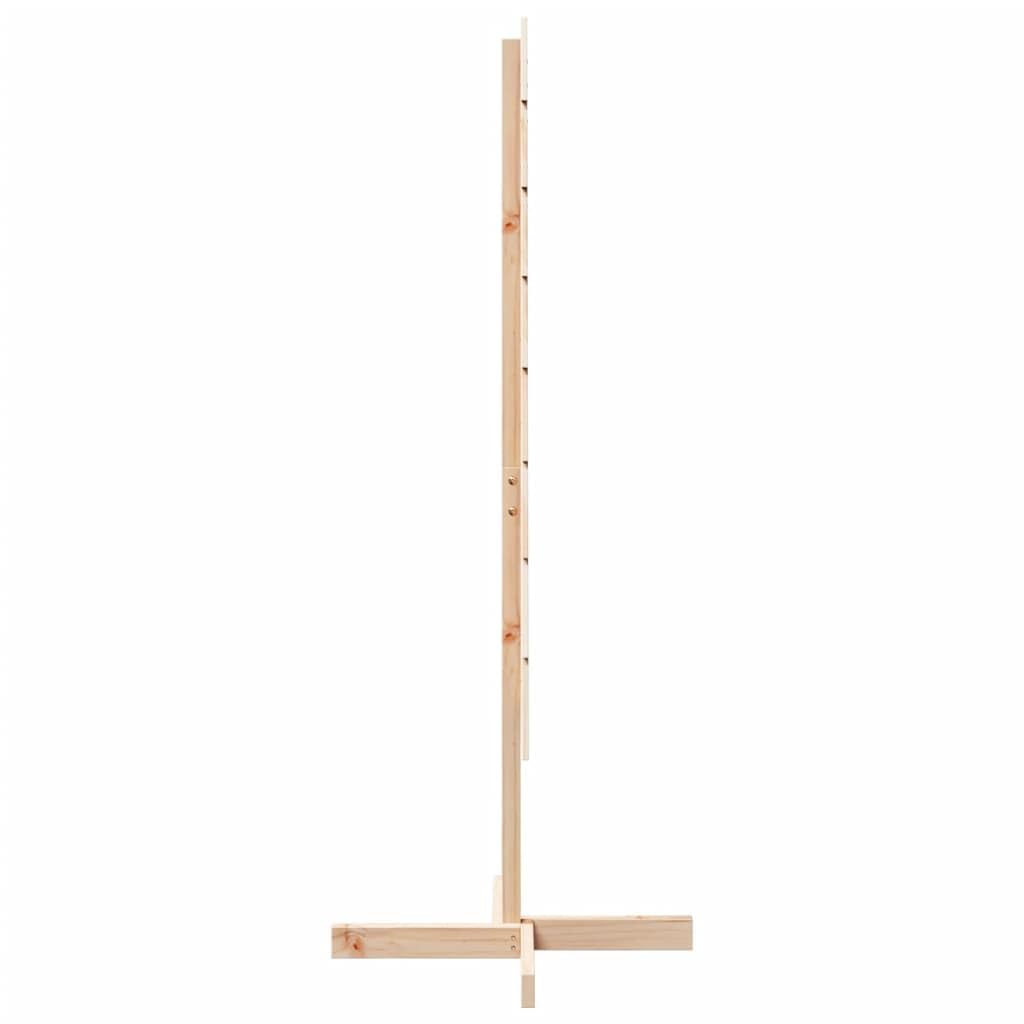 vidaXL Árbol de Navidad de Adorno Madera Maciza 150 cm