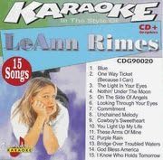 Chartbuster Karaoke Artist Leann Rimes CB90020R