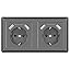 LENCENT 2X Snelladen USB Stopcontact, EU Adapter Stekkerdoos Met 1 PD 2 Qc 3 0 4 In Meervoudige Stekker Wandstopcontact 4000w Schuko Stekkerverdeler Stroomadapter Voor Thuis Kantoor Reis 786411369