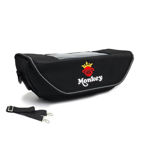 Sacoche guidon étanche pour Monkey 125 protégeant vos objets de la pluie