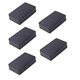 5 unidades de módulos de plástico, caja de circuito, caja de instrumentos electrónicos, instalación de plástico, 100 x 60 x 25 mm