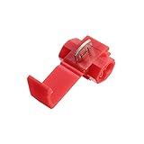  Générique - 50 RACCORDS INSTANTANES ELECTRIQUES CONNECTEURS RAPIDES ROUGES