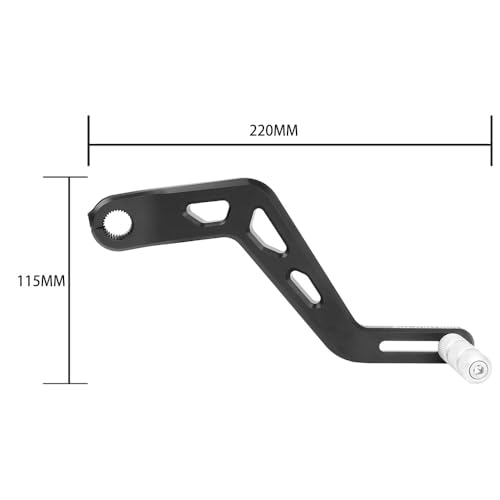 Levier de changement pliable réglable CRF1100L Aluminium CNC - 4