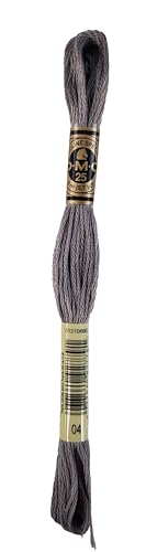 Image of DMC 6-Strand Embroidery Cotton Bundle - Tin Color Family -4 Skeins of Thread - 8.7yd Skeins