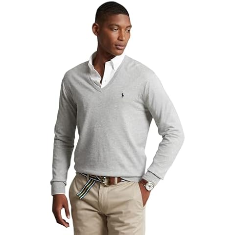 POLO RALPH LAUREN Men's V-Neck Sweater Cover