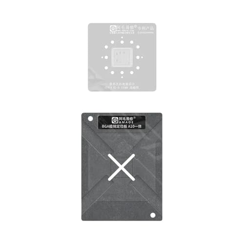 AMAOE BGA for LPhonie X-16 PRO MAX Magniticic Fixture Motherboard Middle BGA Reballing Stencil Platform Soldering Kits Tools