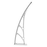 iplusmile Soporte Reforzado Para Toldos De Patio y Ventanas 600mm Plástico Pvc Resistente Para Puertas Exteriores Protección Contra Lluvia Viento Silencioso