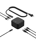 Transfert USB haut débit + HDMI : profitez de vitesses de transfert rapides et constantes jusqu'à 5 Gbit/s depuis les ports USB-C ou USB-A et passez moins de temps à transférer et plus de temps à travailler. De plus, obtenez la prise en charge HDMI pour un seul moniteur et une résolution jusqu'à 4K à 60 Hz.