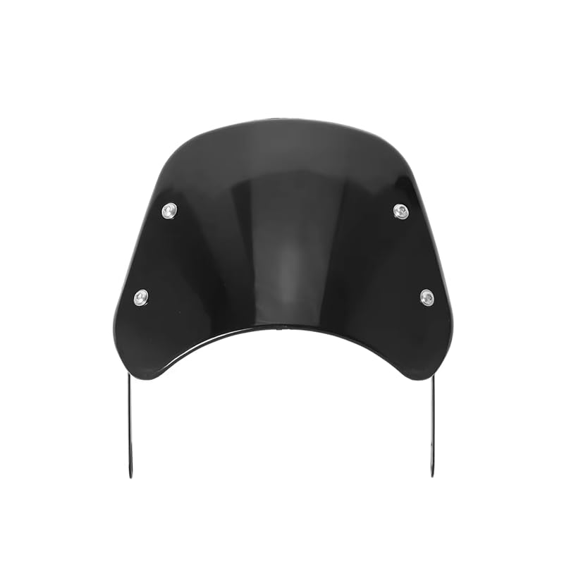 WENINETIES 1 Pièce Pare-Brise de Moto pour VFR1200F VFR 1200 F VFR1200, Bulle Déflecteur de Vent, Saut de Vent Haute Protection,B