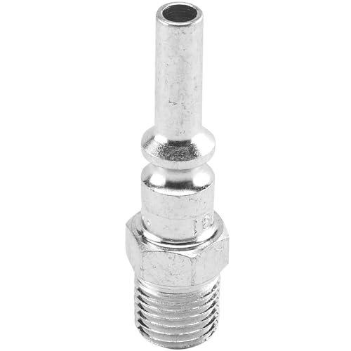 Plug L Style Milton 791 de 1/4" MNPT en caja de 10 unidades color plata 4