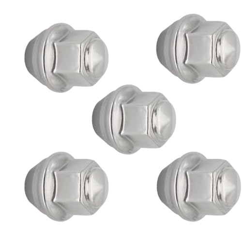 Tornillos de Rueda M12x1.5mm Evita Roscas Dañadas en Ecosport 2012-2022 y Fiesta V 5 Uds