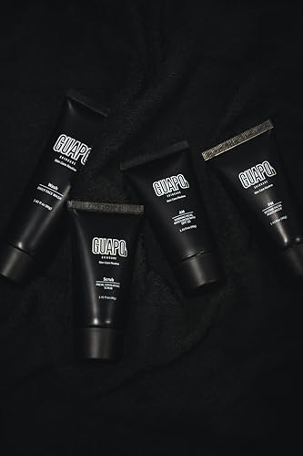 Guapo Skincare - Mens Skincare Routine Facewash Kit, 4 Step Regime Including Face Wash, Facial Scrub, SPF20 Moisturiser and Nightime Lotion - Image 4