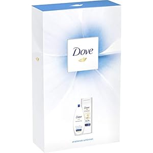 Dove cadeauset, ideaal om cadeau te geven rijke verzorging crèmedouche en body milk, 2-delig, 1 verpakking