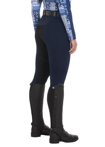 Image of Kerrits Women's Flex 3.0 Full Seat Horse Riding Tights | Flexible, Four-Way Stretch, Lightweight, Equestrian Leggings, Secure Grip, Pockets