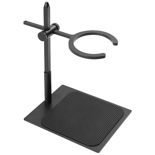 Uranus コーヒードリップセット 木製スタンド 高さ調整可能 V60対応 ガラスドリッパー シェアサーバー付き ハンドドリップ コーヒーメーカー 家庭用 キッチン オフィス カフェ 卓上用 手作りコーヒー器具 おしゃれ収納 (高さ調整可能なドリップスタ