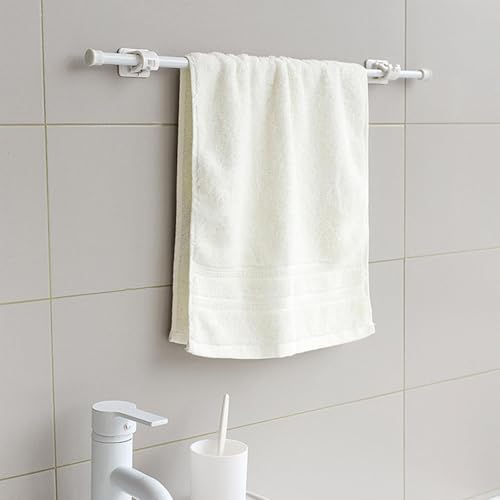 Miniatura 7 de Minnhua 6 Piezas Barras De Cortina A Presión De 40 70 Cm, Barra Para Cortinas Extensible Sin Taladrar, Barra Ajustable Para Cortinas, Extensible, Para Ventanas, Salón, Tienda, Armario